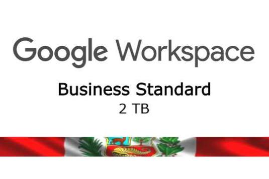 Google Workspace Business Standard un paquete especializado para tu negocio de 2 TB