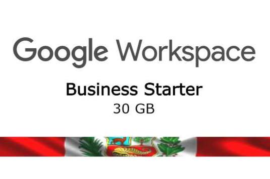 Google Workspace Business Starter 30GB