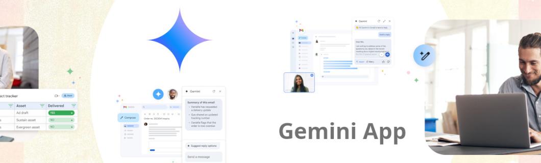 Con Google Gemini integrado a Workspace, puedes recibir ayuda de la Inteligencia Artificial en Gmail, Documentos, Hojas de Cálculo, y  más