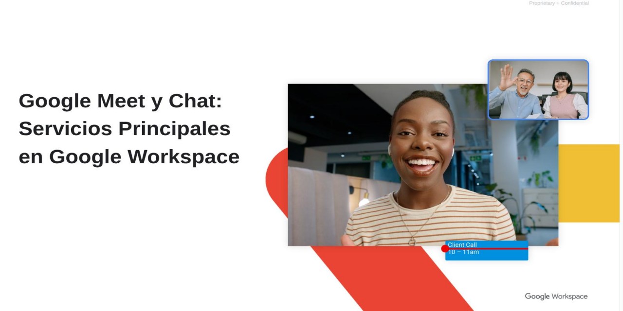 Google Meet y Chat: Servicios Principales en Google Workspace